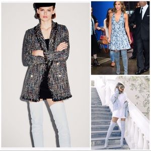 Ego Alabama Pointed Toe Boot In Light Blue